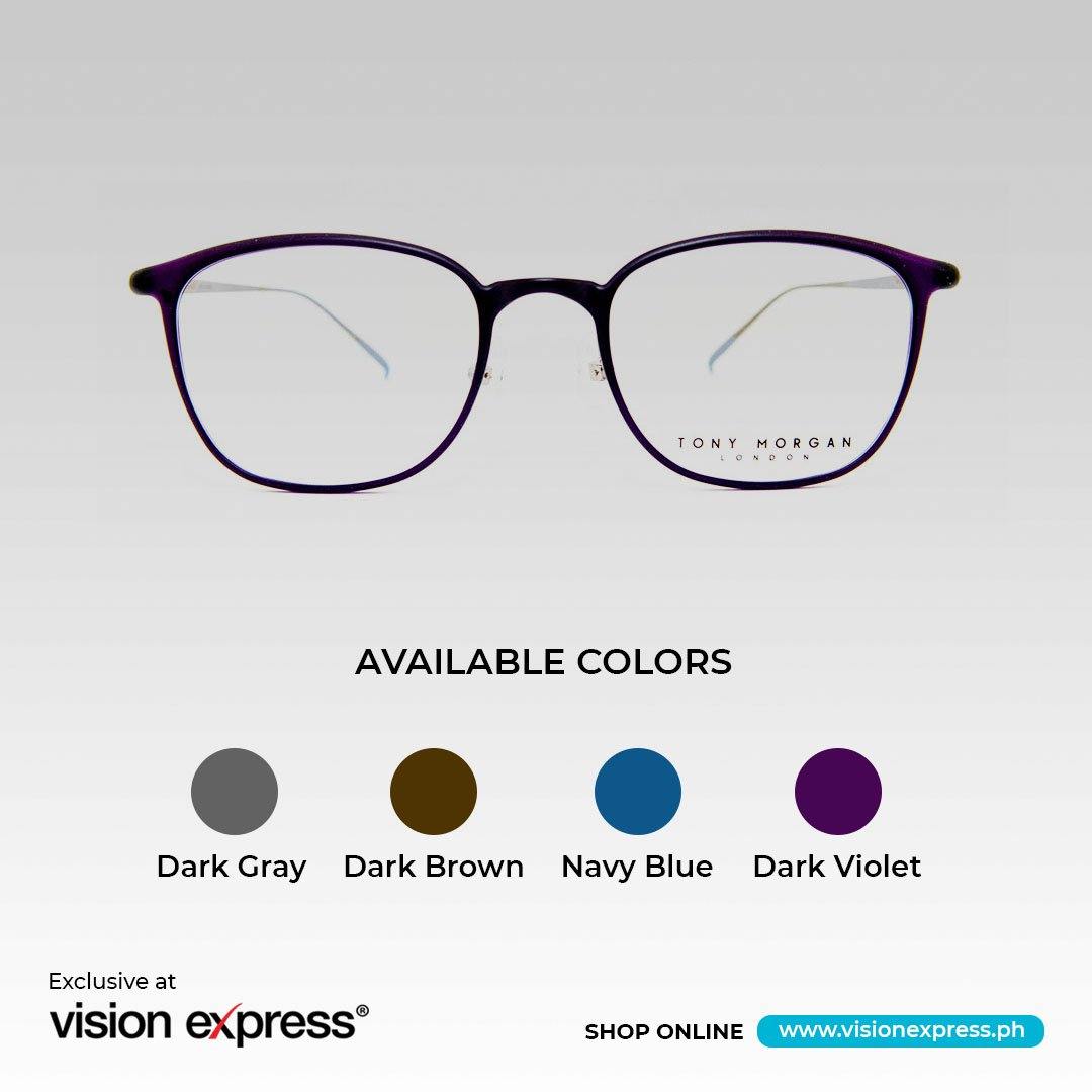 AirSpecs Tony Morgan London PK 1001/001S/BS_00 | Computer Eyeglasses (no grade pre-packed) - Vision Express Optical Philippines