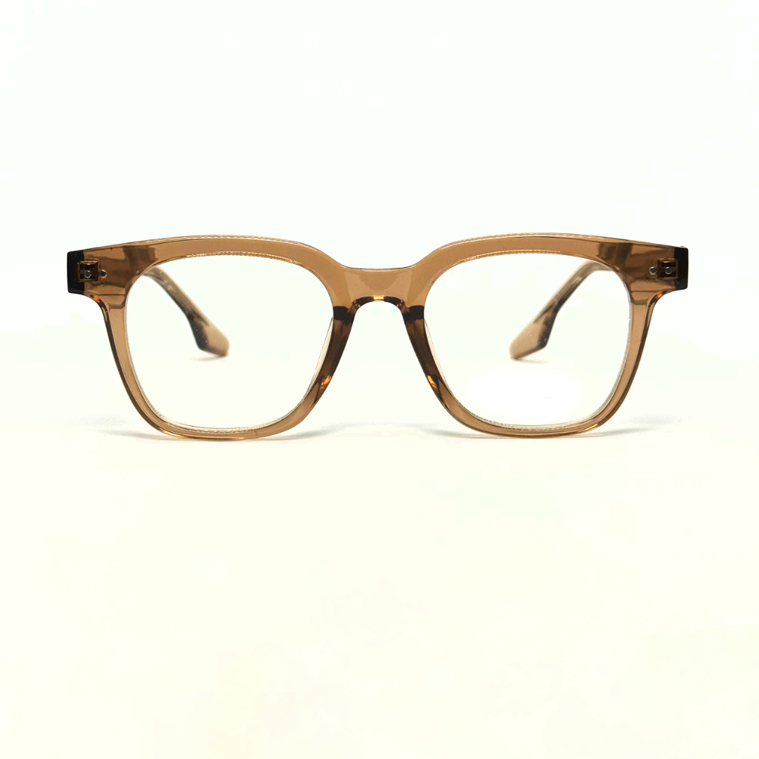 Tony Morgan Unisex Beige Acetate Square Eyeglasses TMQUINNBEIGE49 - Vision Express Optical Philippines