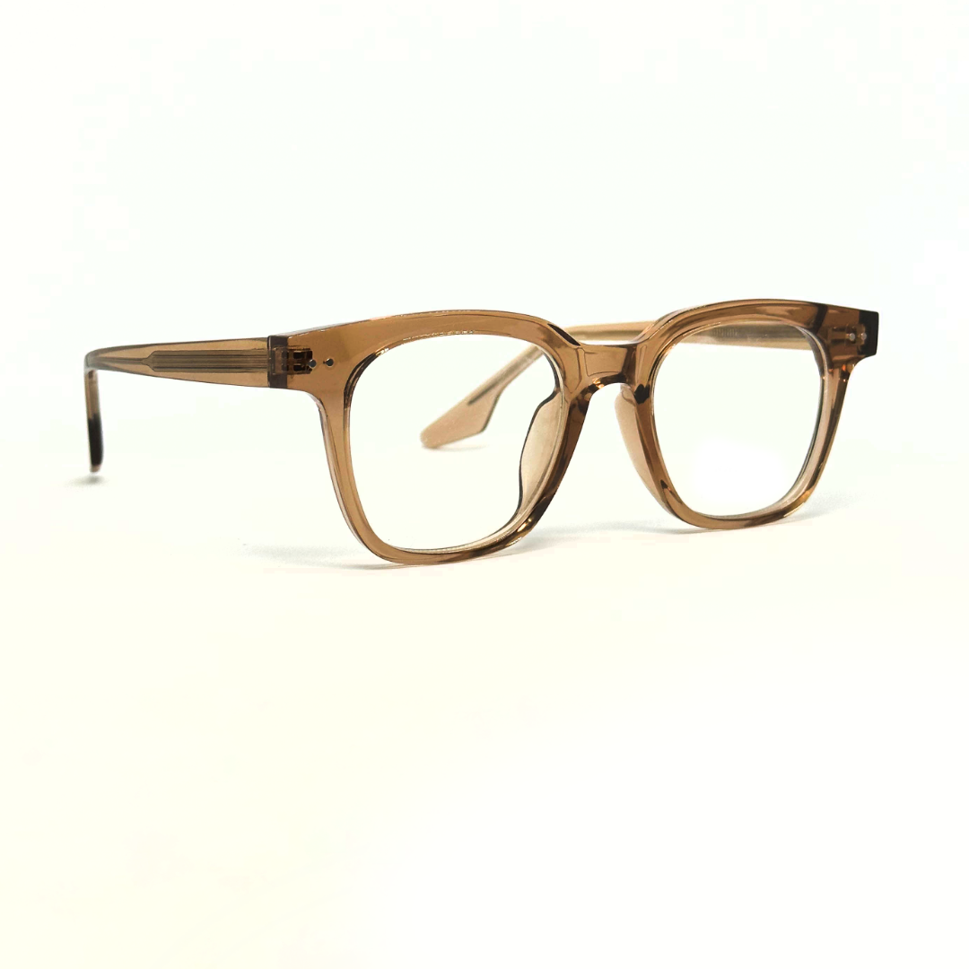 Tony Morgan Unisex Beige Acetate Square Eyeglasses TMQUINNBEIGE49 - Vision Express Optical Philippines