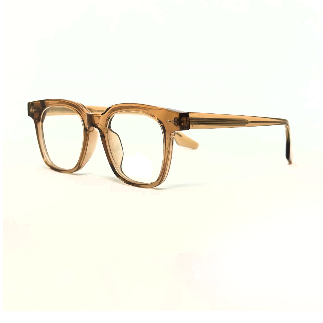 Tony Morgan Unisex Beige Acetate Square Eyeglasses TMQUINNBEIGE49 - Vision Express Optical Philippines