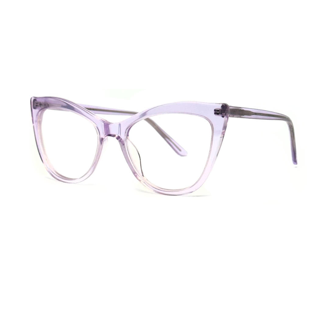 Tony Morgan Women's Purple Acetate Cat Eye Eyeglasses TMBELLAPURP55 - Vision Express Optical Philippines