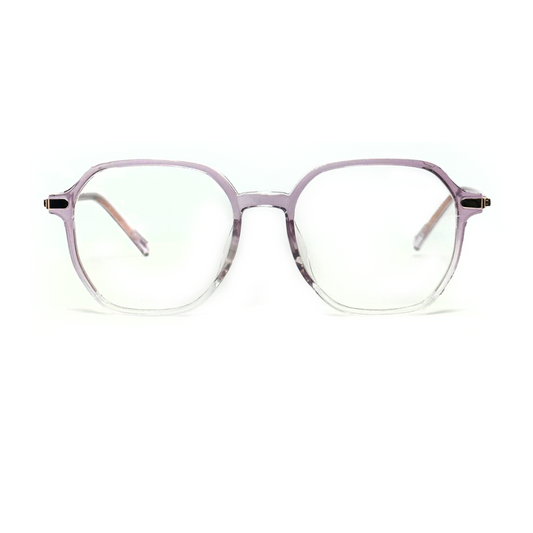 Tony Morgan Women's Purple Acetate Round Eyeglasses TMAUDREYPURP51 - Vision Express Optical Philippines