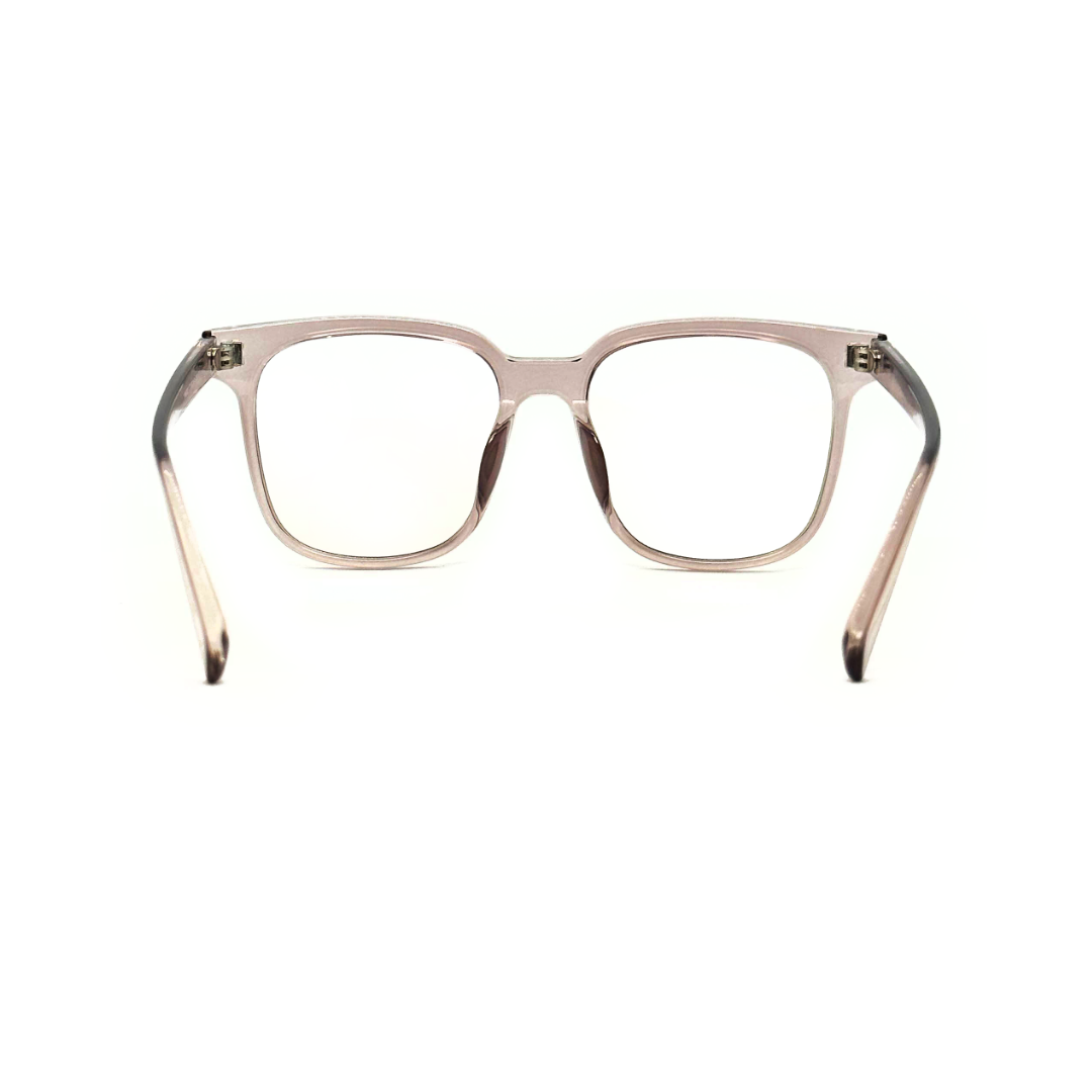 Tony Morgan Unisex Beige Acetate Square Eyeglasses TMREBELBEIGE55 - Vision Express Optical Philippines