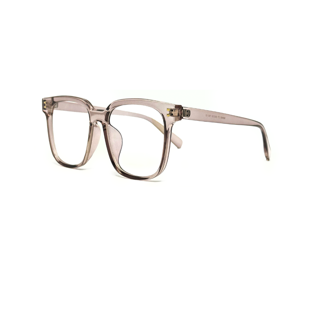 Tony Morgan Unisex Beige Acetate Square Eyeglasses TMREBELBEIGE55 - Vision Express Optical Philippines