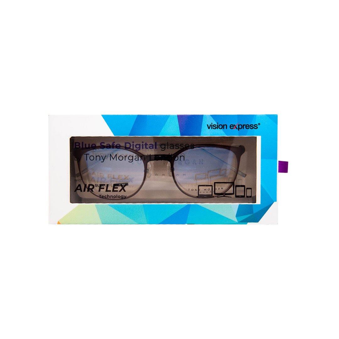 AirSpecs Tony Morgan London PK 1001/001S/BS_00 | Computer Eyeglasses (no grade pre-packed) - Vision Express Optical Philippines