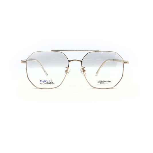 Tony Morgan Woman Rose Gold Metal Square TM8657C454PNK - Vision Express Optical Philippines