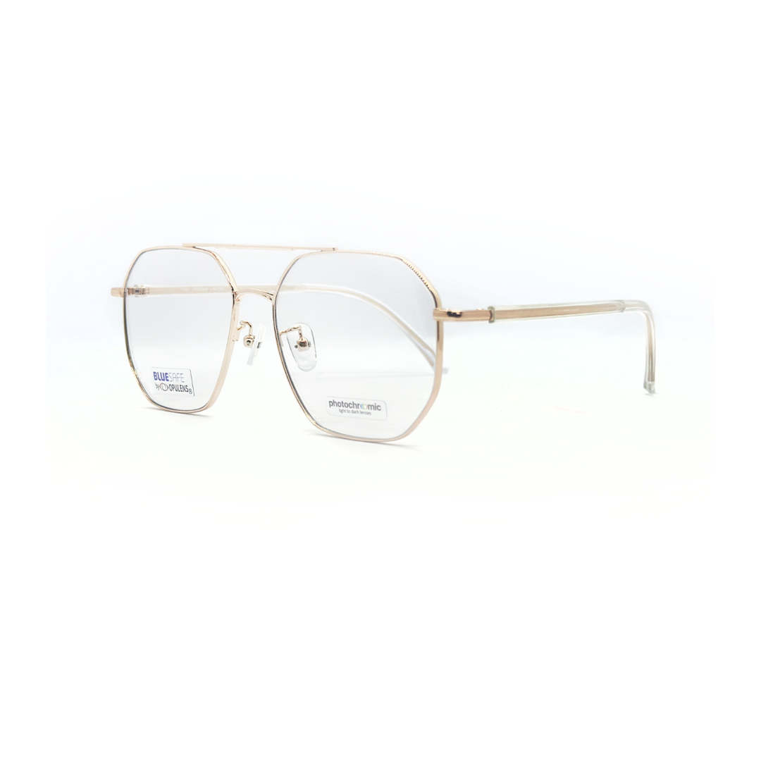 Tony Morgan Woman Rose Gold Metal Square TM8657C454PNK - Vision Express Optical Philippines