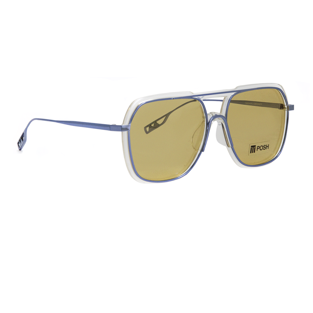 Tony Morgan Men's Clear Metal Sunglasses TMADAMYLW58 - Vision Express Optical Philippines