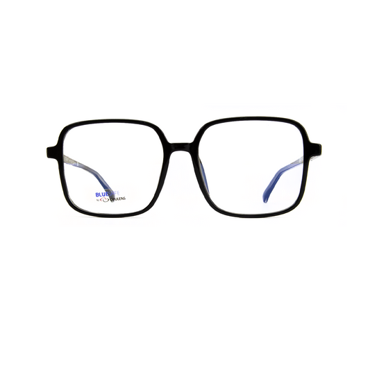 Tony Morgan Woman Black Tr 90 Square TMCH2831BLK55 - Vision Express Optical Philippines