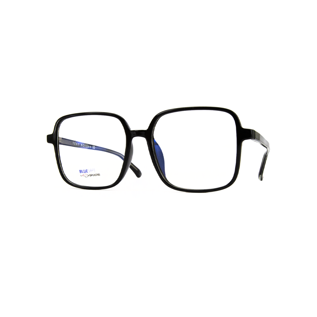 Tony Morgan Woman Black Tr 90 Square TMCH2831BLK55 - Vision Express Optical Philippines