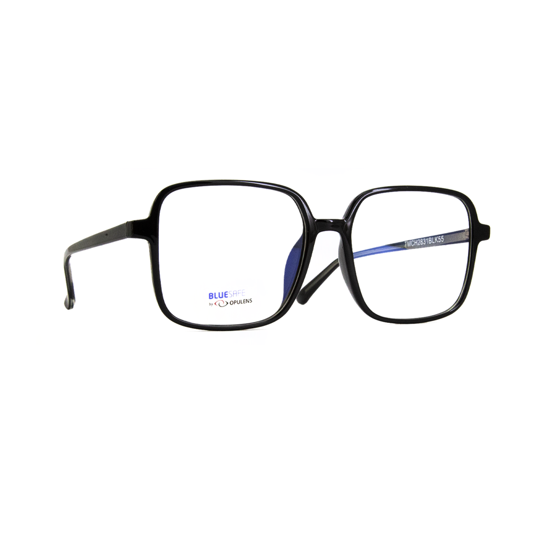 Tony Morgan Woman Black Tr 90 Square TMCH2831BLK55 - Vision Express Optical Philippines