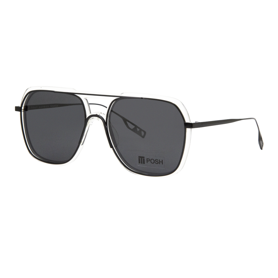 Tony Morgan Men's Black Metal Sunglasses TMCHARLIEBLK59 - Vision Express Optical Philippines