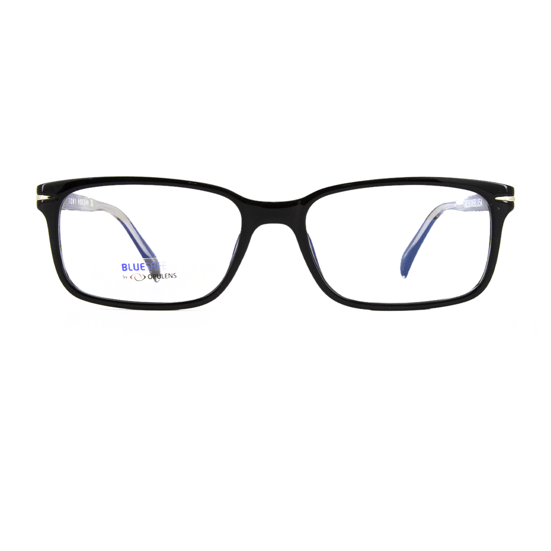 Tony Morgan Man Black Tr 90 Rectangle TMDB006BLK54 - Vision Express Optical Philippines