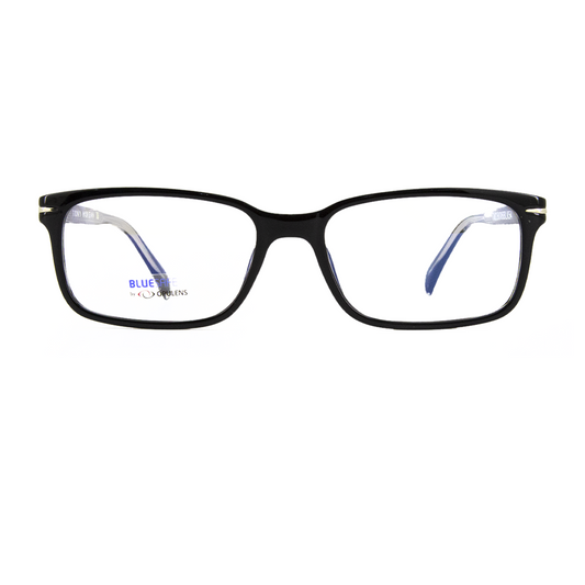 Tony Morgan Man Black Tr 90 Rectangle TMDB006BLK54 - Vision Express Optical Philippines