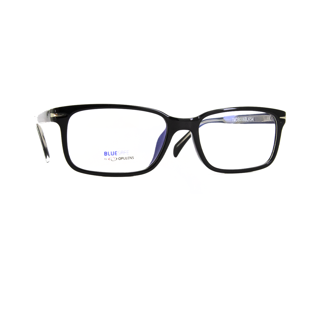 Tony Morgan Man Black Tr 90 Rectangle TMDB006BLK54 - Vision Express Optical Philippines