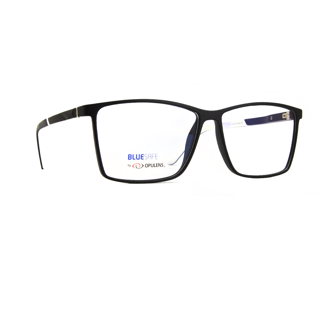 Tony Morgan Man Black Tr 90 Square TMFD5003BLK55 - Vision Express Optical Philippines