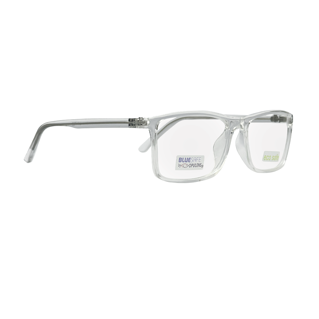 Tony Morgan Man Clear Bio-Acetate Rectangle TMGABRIELCLR54 - Vision Express Optical Philippines