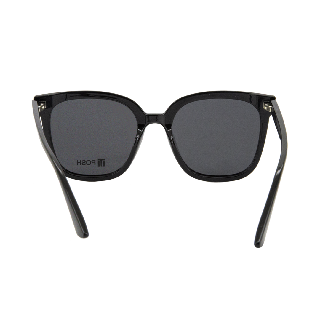 Tony Morgan Women's Black Acetate Sunglasses TMKIMBLK65 - Vision Express Optical Philippines