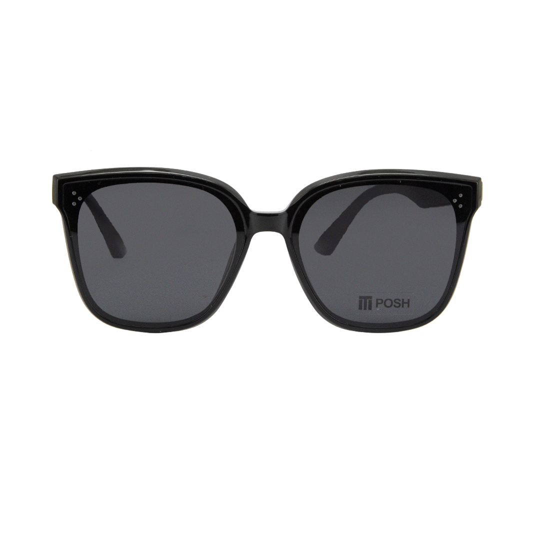 Tony Morgan Women's Black Acetate Sunglasses TMKIMBLK65 - Vision Express Optical Philippines