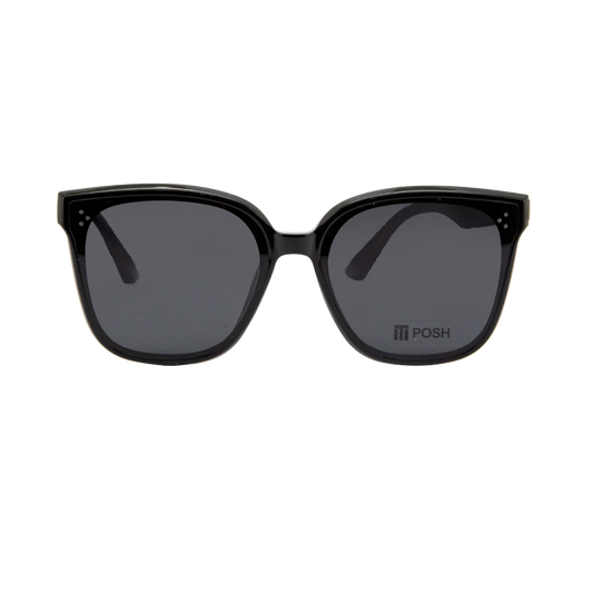 Tony Morgan Women's Black Acetate Sunglasses TMKIMBLK65 - Vision Express Optical Philippines