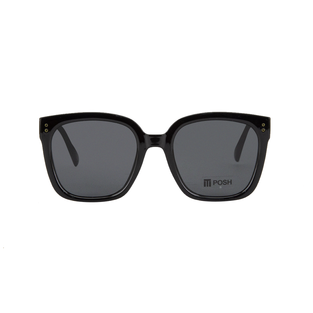 Tony Morgan Women's Black Acetate Sunglasses TMMEGANBLK54 - Vision Express Optical Philippines