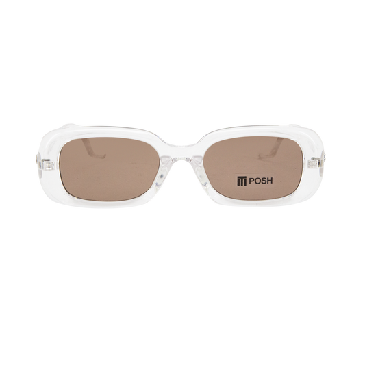 Tony Morgan Women's Clear Acetate Sunglasses TMMILESBRWN54 - Vision Express Optical Philippines