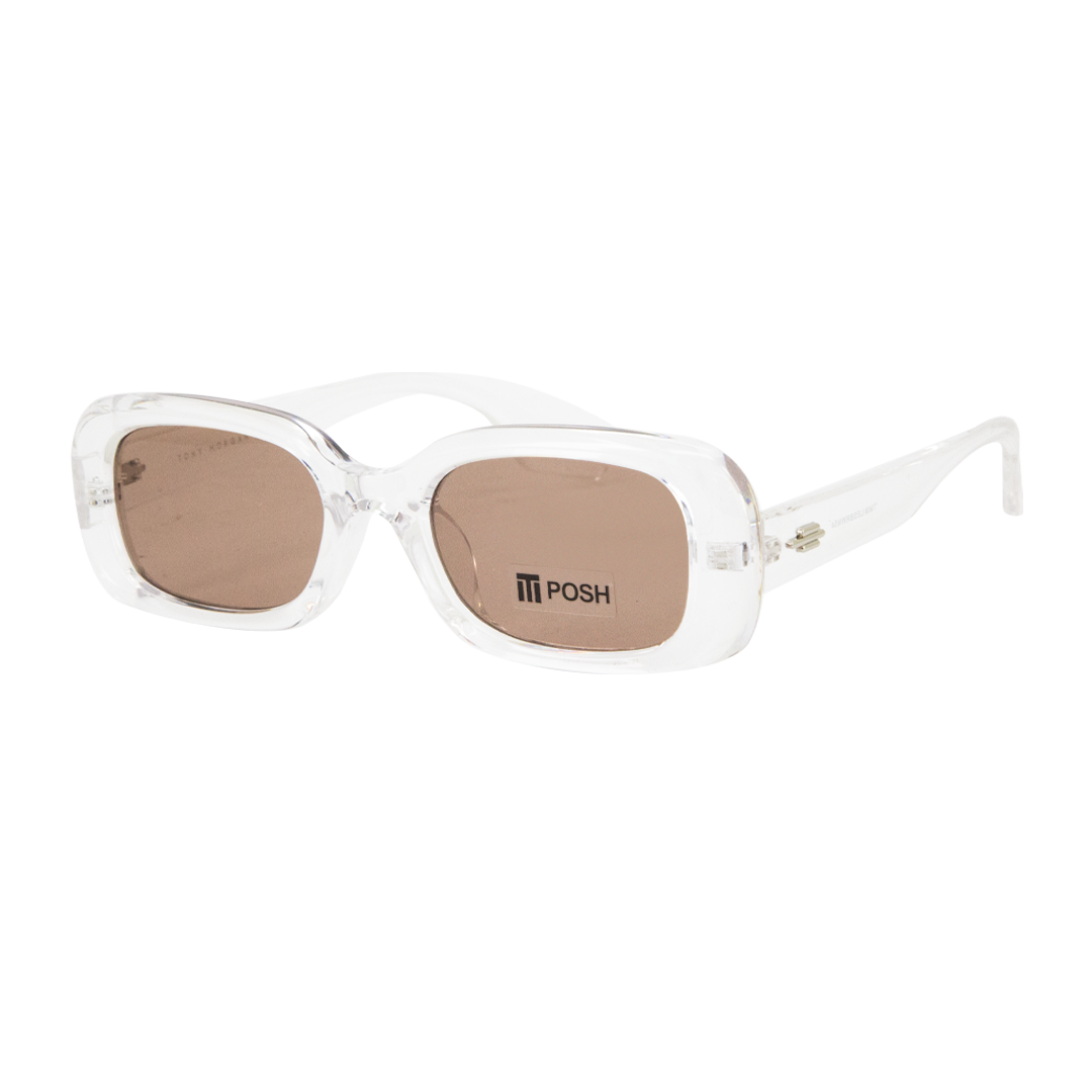 Tony Morgan Women's Clear Acetate Sunglasses TMMILESBRWN54 - Vision Express Optical Philippines