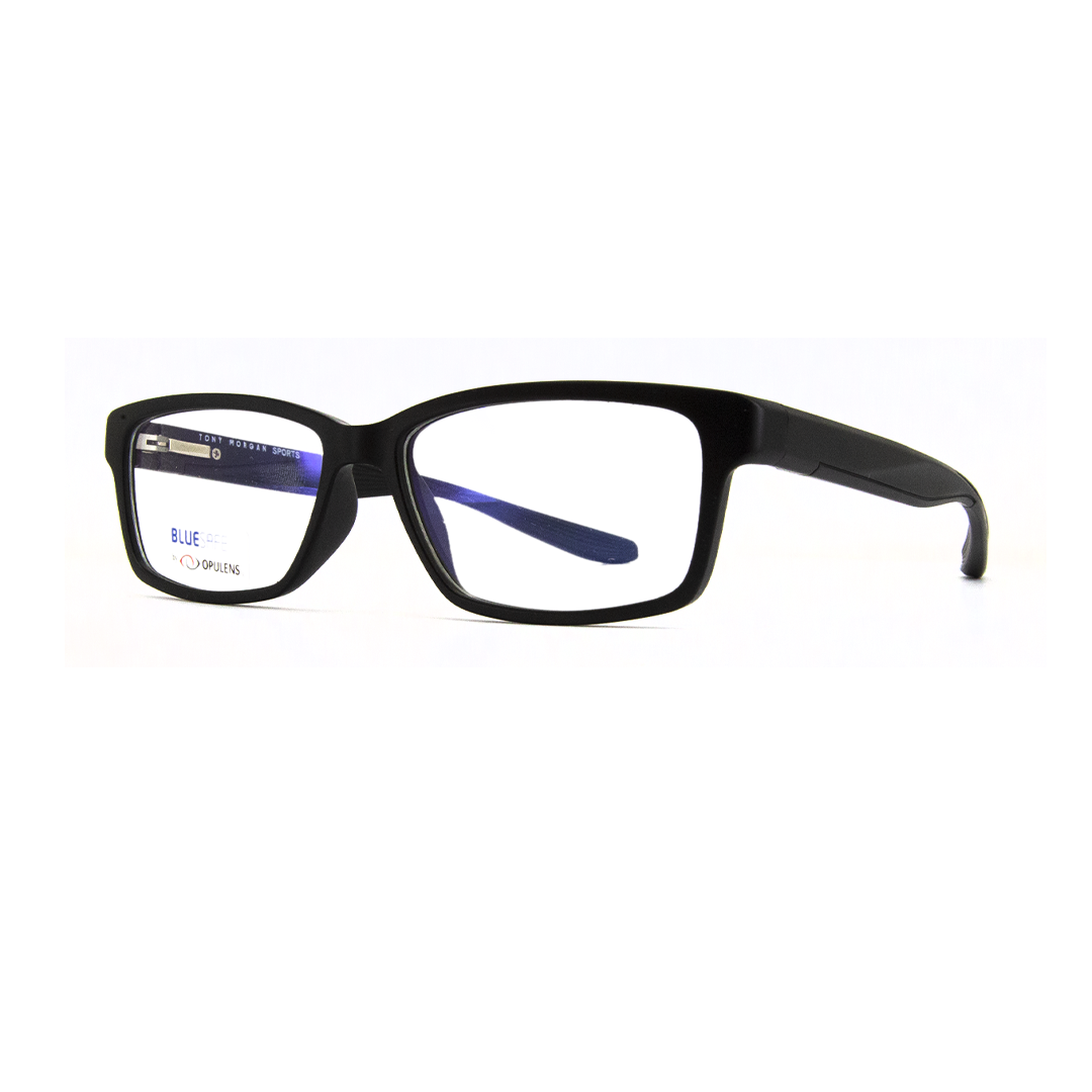 Tony Morgan Man Black Tr 90 Square TMW2390BLK54 - Vision Express Optical Philippines