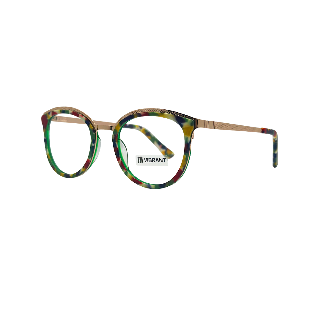 Tony Morgan Woman Brown Metal Round TMYD1033C453 - Vision Express Optical Philippines