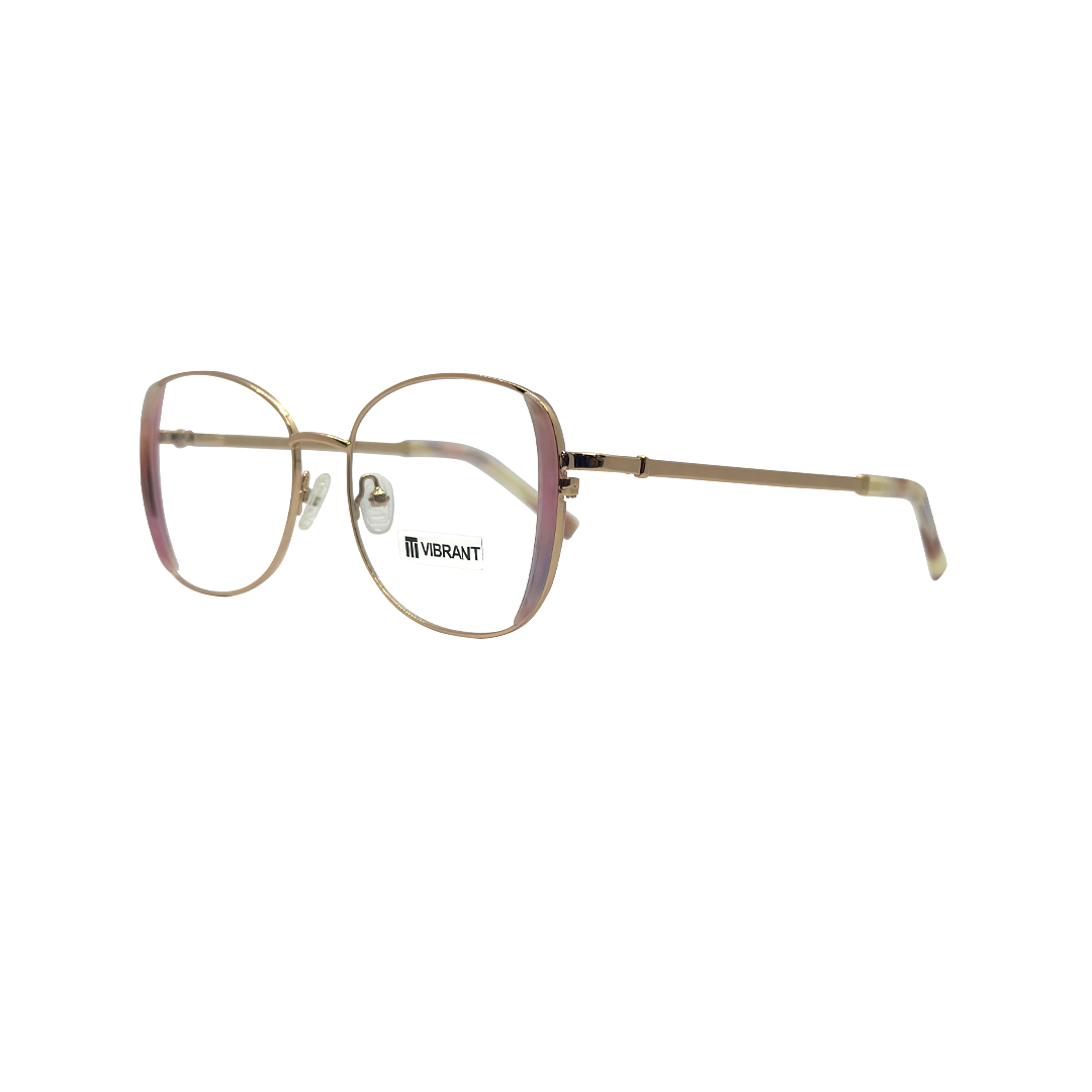 Tony Morgan Woman Pink Metal Round TMYD1039C353 - Vision Express Optical Philippines